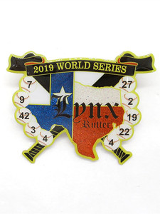 Impression offset personnalisée, commande urgente pour épinglette de baseball - Product Image 3