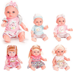 Poupée en vinyle de 12 pouces avec biberon, jouet de simulation pour enfants, jeu de rôle, apprentissage précoce, interaction parent-enfant, cadeau - Product Image 1