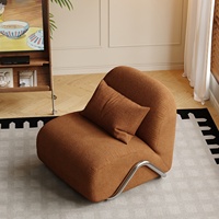 Fauteuil de salon italien vintage de style mi-siècle, luxe léger, haut de gamme, design rétro, en tissu, pour la détente, mobilier de maison