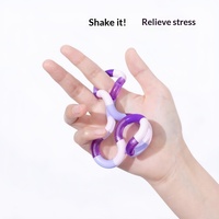 Outil magique en plastique thermo-sensible anti-stress pour jeunes, favorisant la concentration et la précision de la torsion