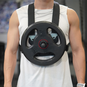 Fitness Adjustable Weighted Vest Strength Training <strong>Plate</strong> <strong>Loaded</strong> Weight Loading Carrier for Workout - Product Image 4