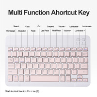 Casing Keyboard Nirkabel Bulat dengan Penyangga untuk iPad Pro 11 2018 2020 2021 Air 4 10.9 dengan Slot Pensil