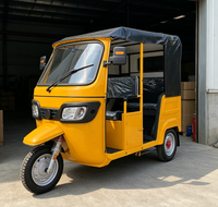 Tricycle électrique TukTuk pour passagers, tricycle multi-passagers pour le transport urbain et les services commerciaux de transport de personnes