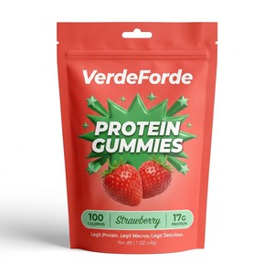 Gomitas de Proteína Vegetal a Base de Pectina |   Sandía Natural y Extracto de Hierbas |   Gomitas Veganas <span class=keywords><strong>100</strong></span>% Aptas para el Bienestar - Product Image 5