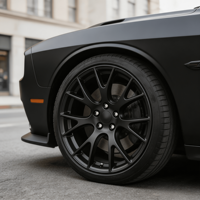 Jantes Bku forgées 5x115, 20, 21, 22 pouces, concaves personnalisées, noir satiné, alliage, jantes de course pour Dodge Challenger SRT Hellcat Charger