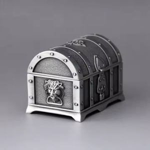 Boîte à musique <span class=keywords><strong>Pirates</strong></span> <span class=keywords><strong>des</strong></span> Caraïbes Petit cadeau Artisanat en métal Boîte à musique à manivelle - Product Image 2