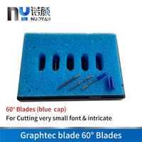 Cuchilla de Corte Graphtec de 30, 45 y 60 Grados para Plotter de Corte Graphtec FC8000 FC8600 FC9000, Silhouette Cameo, Cortador de Vinilo