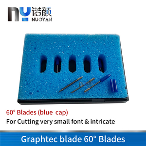 Lames de découpe Graphtec à 30, 45 et <span class=keywords><strong>60</strong></span> degrés pour traceur de découpe Graphtec FC8000 <span class=keywords><strong>FC8600</strong></span> FC9000 et découpeuse de vinyle Silhouette Cameo - Product Image 4