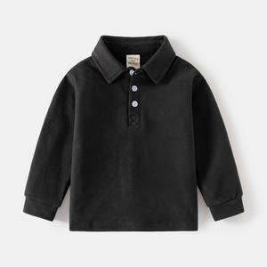 Polo Enfants en Gros, <span class=keywords><strong>Pull</strong></span> à Capuche Manches Longues Épais Garçon, Polo Décontracté Tendance pour Enfants - Product Image 3