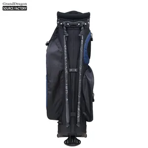 New Style Sports Golf Bag With Stand Customize OEM Logo Color Weight Material All Accepted Golf Stand Bag