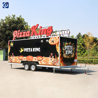 Remorque de restauration mobile CAMPTRL avec équipement de cuisine complet, pizza, barbecue, café, desserts, camion de nourriture mobile, camion de nourriture de rue