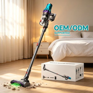 3 In 1 Electric Cordless Powerful Vertical Battery Aspiradora Pet Hair Carpet Household Cleaning <b>Portable</b> Stick <b>Vacuum</b> Cleaner - Product Image 1