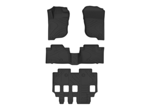 Tapis de sol de voiture 3D en TPE, tapis de sol pour Mitsubishi Pajero 7 places 2013 2014 <span class=keywords><strong>2015</strong></span> 2016, accessoires de voiture - Product Image 1