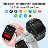 Montre connectée Y7 pour hommes et femmes, sport, santé, surveillance du sommeil, appels Bluetooth, contrôle de la musique, météo, étanche