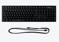 HyperX Alloy Origins Keyboard Gaming mekanik, lampu latar ukuran penuh RGB untuk PC