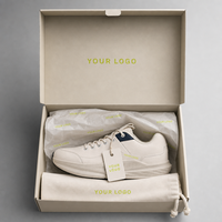 Chaussures de course en cuir synthétique à bout large personnalisées par le fabricant, baskets de marche légères en microfibre pour hommes
