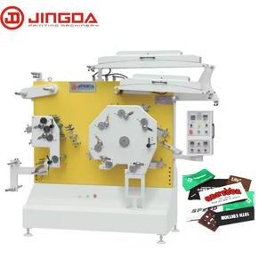 Stampante Flessografica Automatica per Etichette 5+2 Colori, Macchina da Stampa Flessografica a Doppio Lato per Etichette di Lavaggio Abbigliamento - Product Image 1