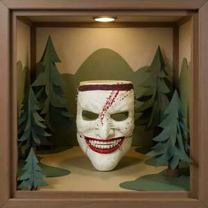 Máscara de <span class=keywords><strong>la</strong></span> familia de <span class=keywords><strong>la</strong></span> <span class=keywords><strong>muerte</strong></span> Fiesta de disfraces de Halloween Máscara facial de resina Barra de juego de rol Casa fantasma Prop Nuevo - Product Image 3