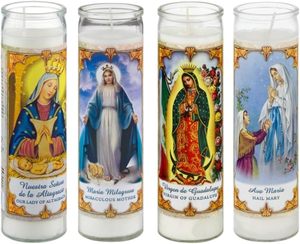 Wholesale <strong>Candle</strong> Jar <strong>Prayer</strong> Religious <strong>Candle</strong> Glass Jar <strong>Candles</strong> - Product Image 3
