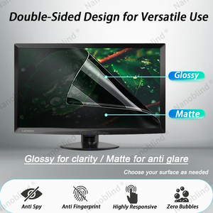 Protection d'écran pour les yeux, film protecteur anti-espionnage, anti-reflets, anti-lumière bleue, pour moniteur de bureau de 23,6 <span class=keywords><strong>pouces</strong></span> 16:9 - Product Image 3