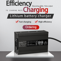 Chargeur de batterie lithium-ion CE S120 54.6V3A 12v 24v 48v 60v 72v 10Ah 20Ah pour vélo électrique, scooter électrique