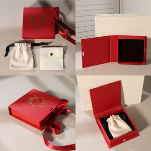 Custom Jewelry Gift Packaging Paper Box Set Elegant and Luxurious Jewelry Gift Box - Product Image 2
