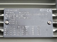Motorreductor 1LE1003-1AB43-4FA4 1LE100310AB434FA4 de 2.2kw y 1465rpm para PLC