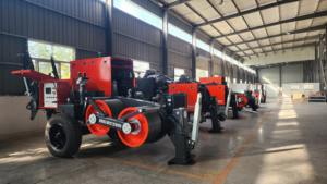 Extracteur de câble <span class=keywords><strong>hydraulique</strong></span> SA-QY-150 180kN pour la tension et le déploiement des conducteurs et des cordes à 500kV et ci-dessous - Product Image 2