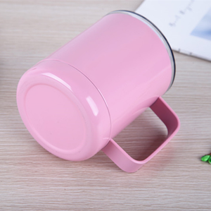 Tazza da 12 once <span class=keywords><strong>con</strong></span> doppio manico isolata in acciaio inossidabile per tisane <span class=keywords><strong>con</strong></span> manico - Product Image 4