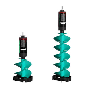 Forets à glace électriques, embout spiralé de 120 mm pour la pêche sur glace en eau douce - Product Image 1