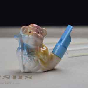 <span class=keywords><strong>Sifflet</strong></span> d'oiseau en céramique à <span class=keywords><strong>dessin</strong></span> coloré, instrument de musique pour le bain, jouets éducatifs pour enfants, cadeau pour enfants - Product Image 6