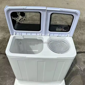 Lavadora Semiautomática de 10kg/15kg, Blanca, de Doble Tina, Carga Superior, Operación en Inglés, Nueva Condición, Gran Capacidad para el Hogar - Product Image 4