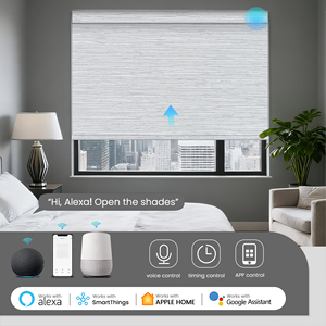 ستائر دوارة آلية لاسلكية قابلة لإعادة الشحن تعمل بالبطارية الذكية بدون حفر للنوافذ - Product Image 5