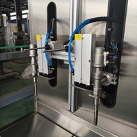 Machine de remplissage de liquide semi-automatique à double tête de vente directe d'usine pour le remplissage de boissons de jus et de soda 1-20L
