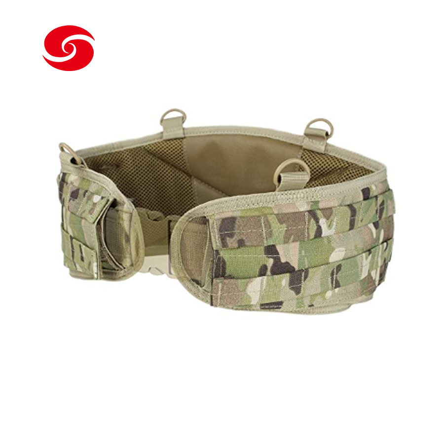 Высокопрочный уличный CP Камуфляжный Многофункциональный поясной тактический ремень с ремешком Molle для мужчин