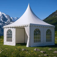 Carpas Impermeables para Bodas, Ferias Comerciales y Exposiciones al Aire Libre - Tamaños Personalizables para Resorts y Jardines (Tela de PVC)
