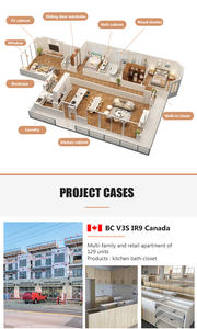 طراز جديد أثاث مطبخ من خشب الكرز الأبيض على الطراز الفرنسي - Product Image 2