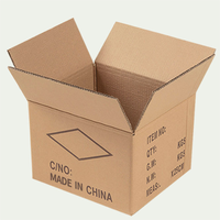 Logo personnalisé Taille de haute qualité ondulé mobile transport stockage brun cartons d'expédition boîte d'emballage