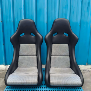 Funda de Asiento para Recaro Pole Position de Fibra de Carbono Personalizable para Volkswagen Golf MK7 MK8 - Product Image 1