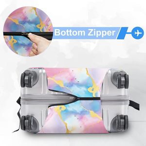 Printed Luggage <b>Set</b> ABS Hardshell Floral Pattern Spinner Wheels Telescopic Handle Private Label Travel <b>Suitcases</b> - Product Image 5