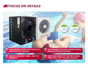 Minco 15000 Btu — <span class=keywords><strong>Mini</strong></span> <span class=keywords><strong>pompe</strong></span> <span class=keywords><strong>à</strong></span> <span class=keywords><strong>chaleur</strong></span>, Source d'air, <span class=keywords><strong>piscine</strong></span> pour enfants, chauffage de <span class=keywords><strong>piscine</strong></span>, pour Jacuzzi - Product Image 6