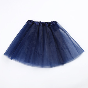 Jupe Tutu Adulte Femme Style Années 80 Vintage, Jupe de <span class=keywords><strong>Danse</strong></span> Ballet Superposée Courte Mini, Jupon Vintage en Tulle Superposé pour Ballet - Product Image 3
