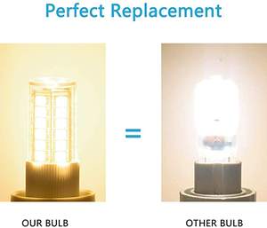 LOHAS 4W E17 LED Ampoules de maïs blanc chaud Mini LED 2835 Ampoules en céramique pour lustre Machine à coudre pour usage résidentiel - Product Image 5