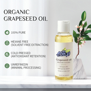 Servicio OEM ODM Personalizable Disponible, Método de Extracción en Frío que Conserva los Nutrientes para el Cuidado de la Piel, Aceite de Semilla de Uva - Product Image 3