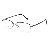 3003 alliage de titane super léger style d'affaires semi-sans monture pour lunettes optiques lunettes pour hommes prix de gros d'usine