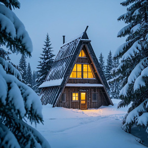Plaque en aluminium de type A, petite, pour maisons triangulaires, fermes, rizières, plantages de thé, maisons de montagne, maisons de type B&B, maisons de type cottage, et pour la photographie, l'ingénierie paysagère et la construction avec éléments encastrables. - Product Image 3