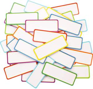 Personnalisé magnétique Effaçable À Sec <span class=keywords><strong>étiquettes</strong></span> en tableau blanc ou <span class=keywords><strong>étiquettes</strong></span> d'emballage - Product Image 1