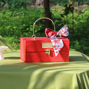 Boîtes cadeaux rigides créatives de qualité supérieure, impression quadricolore, estampage à chaud, élégantes, pour anniversaires, Saint-Valentin, ensembles cadeaux pour demoiselles d'honneur - Product Image 2