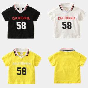 Wholesale Boys' Summer Cotton Full Print Cartoon Short Sleeve Shirts From China Supplier - Product Image 5