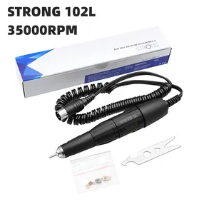 Ponceuse à ongles électrique professionnelle 35K STRONG 105L 102L H37L1 H200 Lab Polish Handle 210 90 204 Marathon en acier inoxydable - Product Image 2